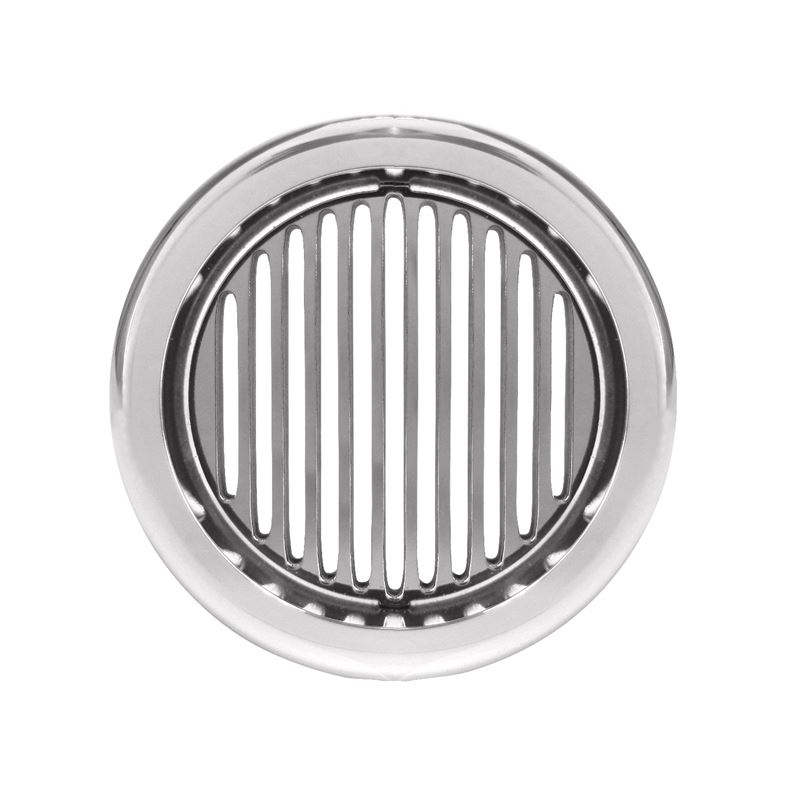 Louver Billet Round Vent, 2 3/4 Diameter, Fits 2 1