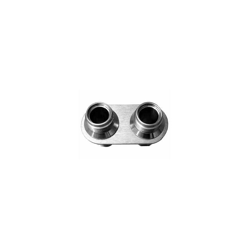 Billet Bulkhead Fitting, 2 Heater Fittings 45-1442